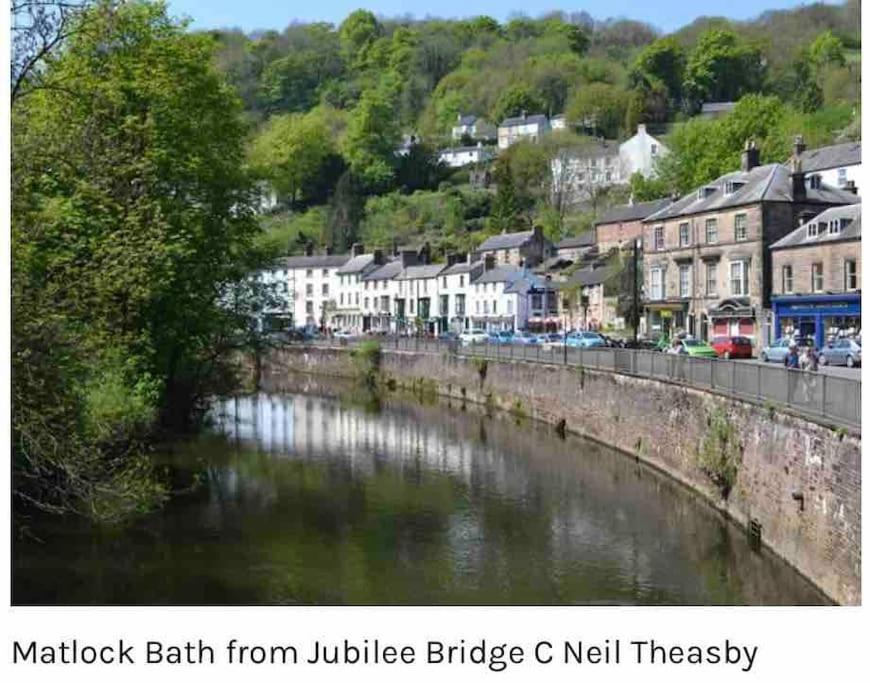 Historic Georgian Property Matlock Bath Exterior foto